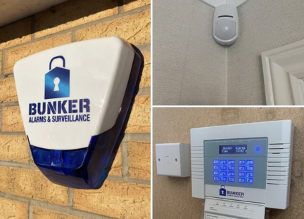 What is a wireless alarm system?